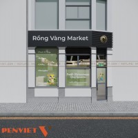 Thiết kế cửa hàng tiện lợi 79m2 tối ưu công năng  